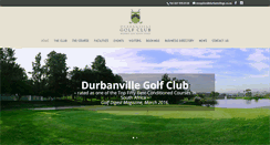 Desktop Screenshot of durbanvillegolfclub.com